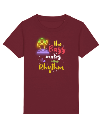 The bass makes the rhythm Burgundy