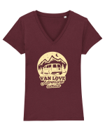 Van Love Tricou mânecă scurtă guler V Damă Evoker