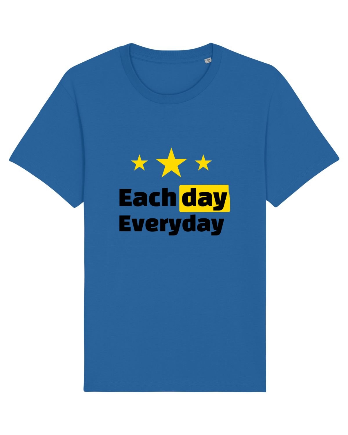 Tricou mânecă scurtă Unisex Rocker Royal Blue