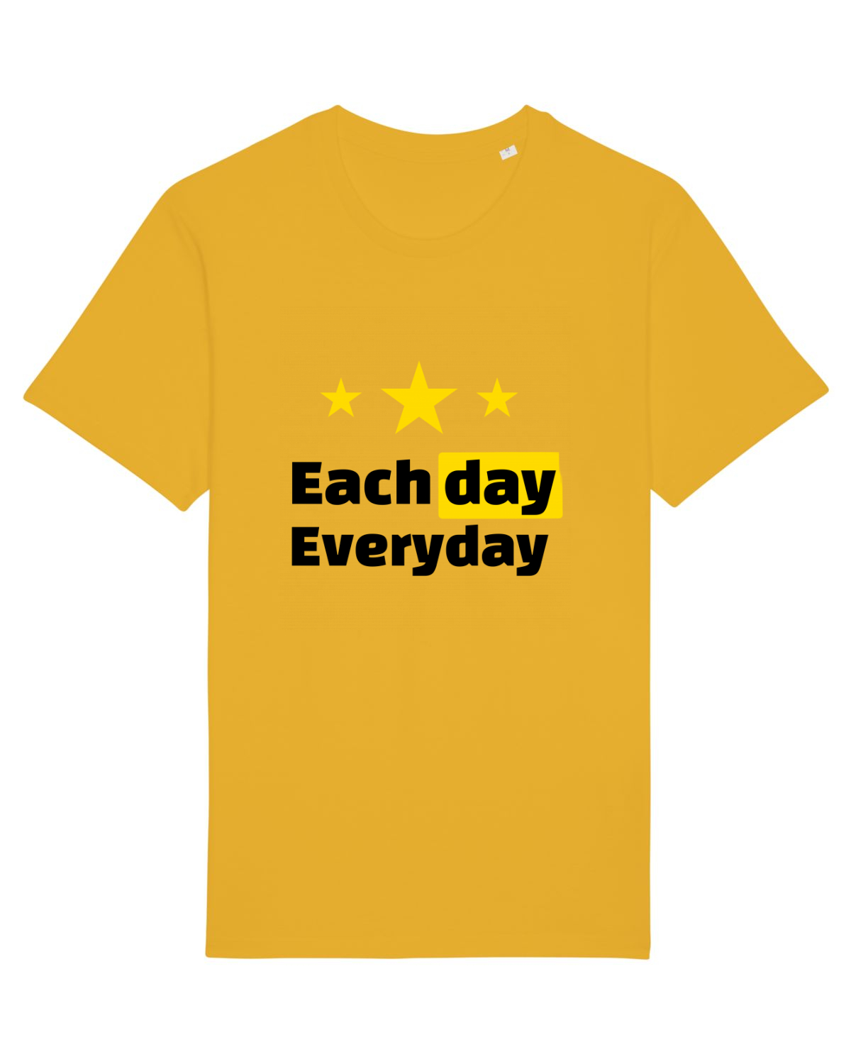 Tricou mânecă scurtă Unisex Rocker Spectra Yellow