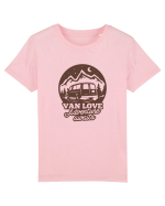 Van Love - Brown Tricou mânecă scurtă  Copii Mini Creator