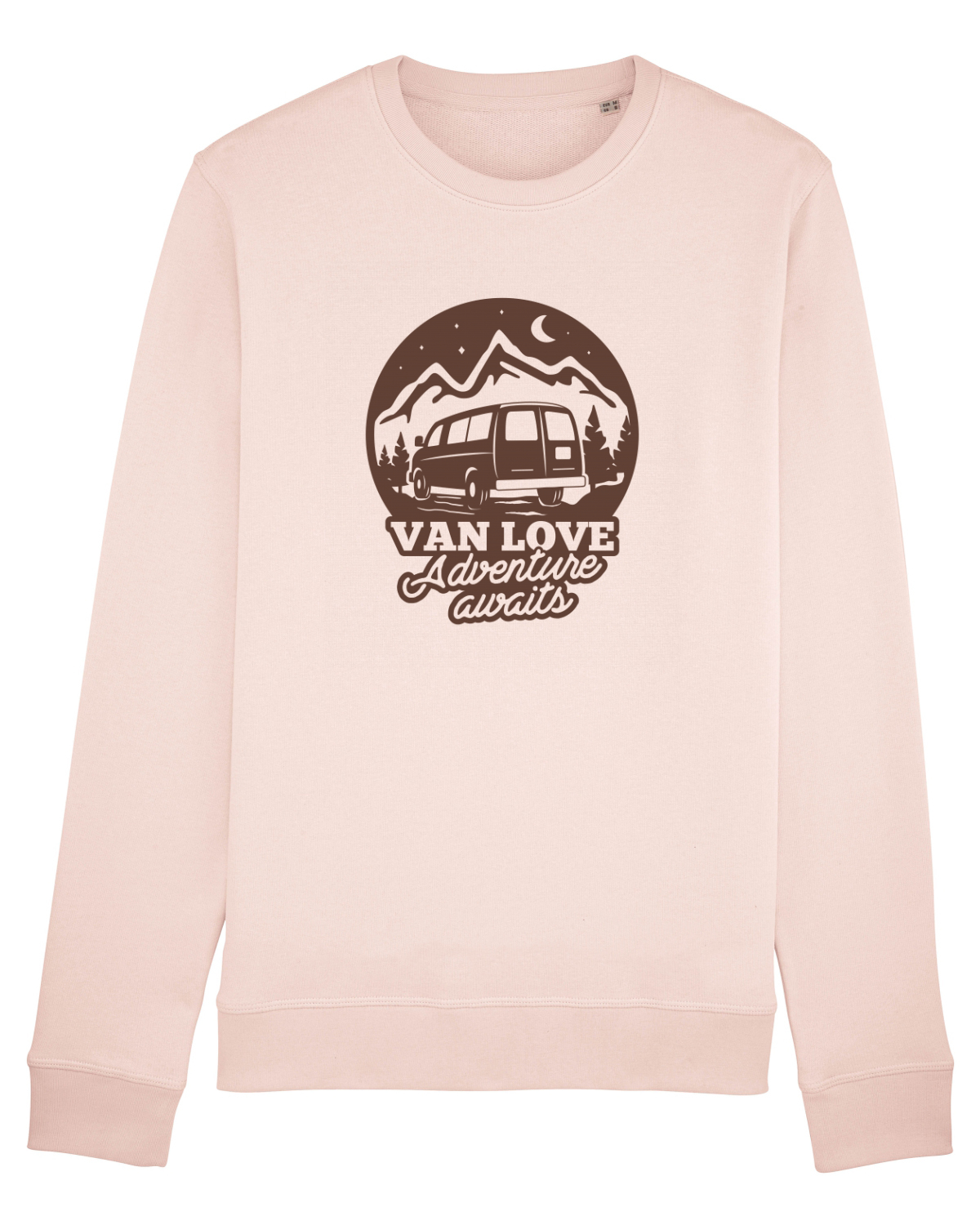 Bluză mânecă lungă Unisex Rise Candy Pink