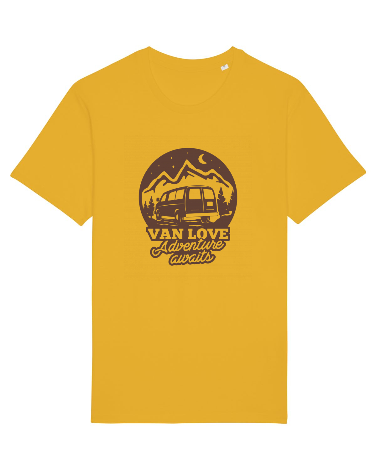 Tricou mânecă scurtă Unisex Rocker Spectra Yellow
