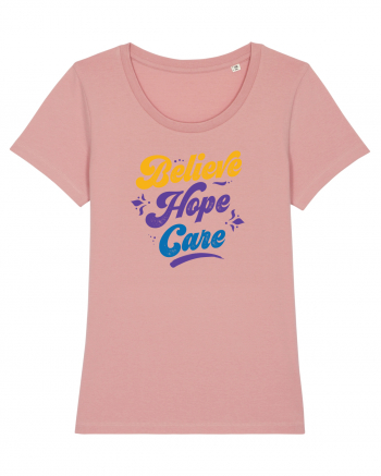 Belive Hope Care Canyon Pink