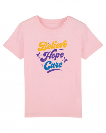 Belive Hope Care Cotton Pink