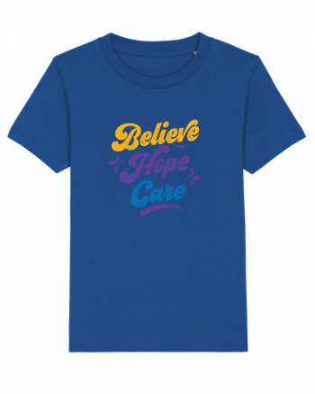 Belive Hope Care Majorelle Blue