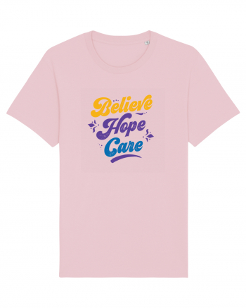 Belive Hope Care Cotton Pink