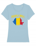 Romania Tricou mânecă scurtă guler larg fitted Damă Expresser