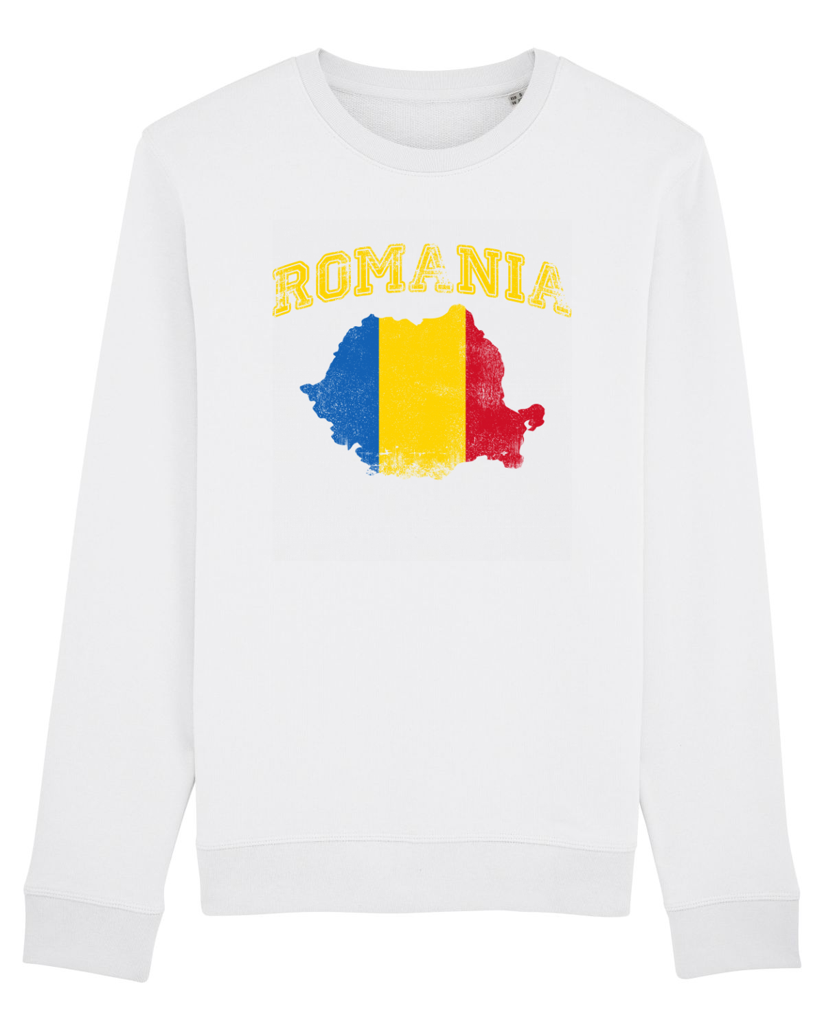 Bluză mânecă lungă Unisex Rise White