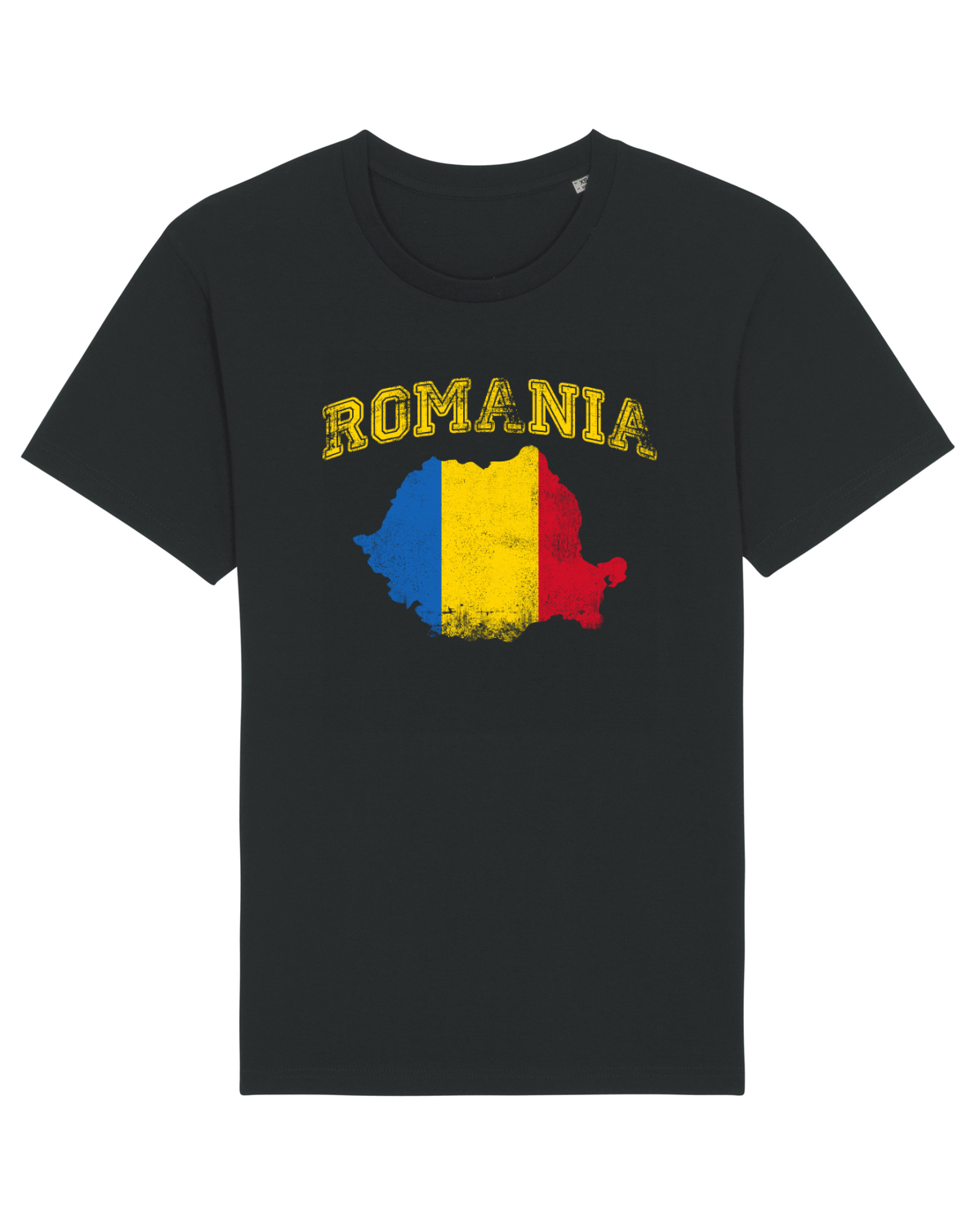 Tricou mânecă scurtă Unisex Rocker Black