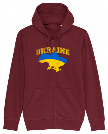 Ukraine Strong Burgundy