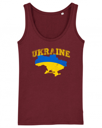 Ukraine Strong Burgundy