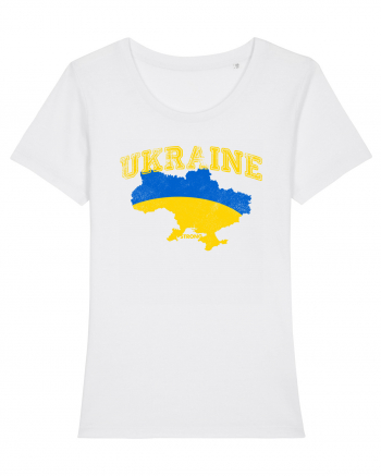 Ukraine Strong White