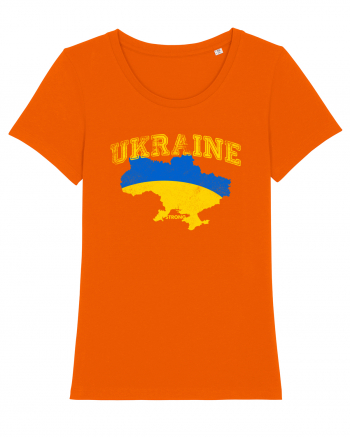 Ukraine Strong Bright Orange