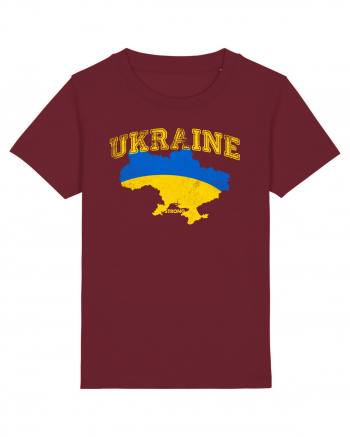 Ukraine Strong Burgundy