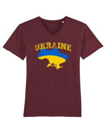 Ukraine Strong Burgundy