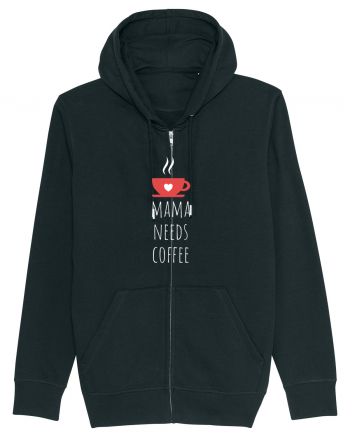 Mama needs coffee. Black