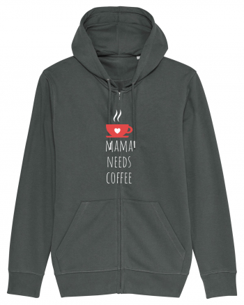 Mama needs coffee. Anthracite