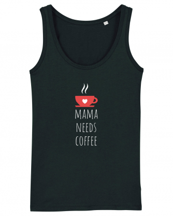 Mama needs coffee. Black