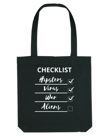 Checklist Hipsters Virus War Aliens Black