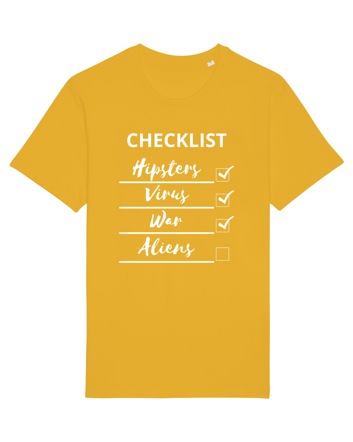 Tricou mânecă scurtă Unisex Rocker Spectra Yellow