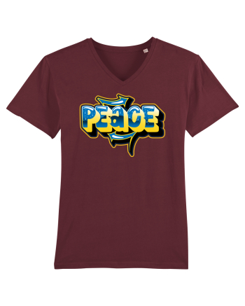 Peace Burgundy