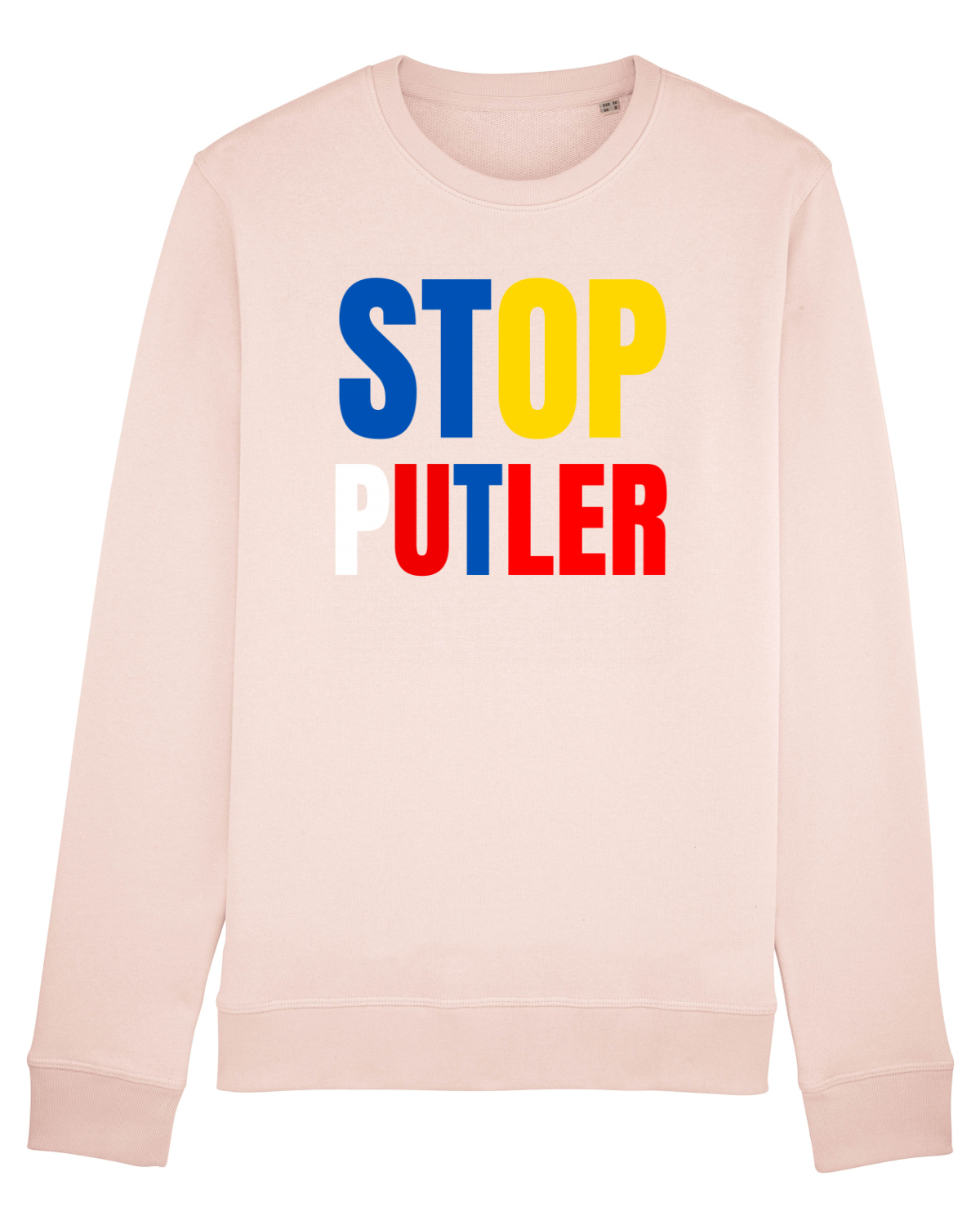 Bluză mânecă lungă Unisex Rise Candy Pink