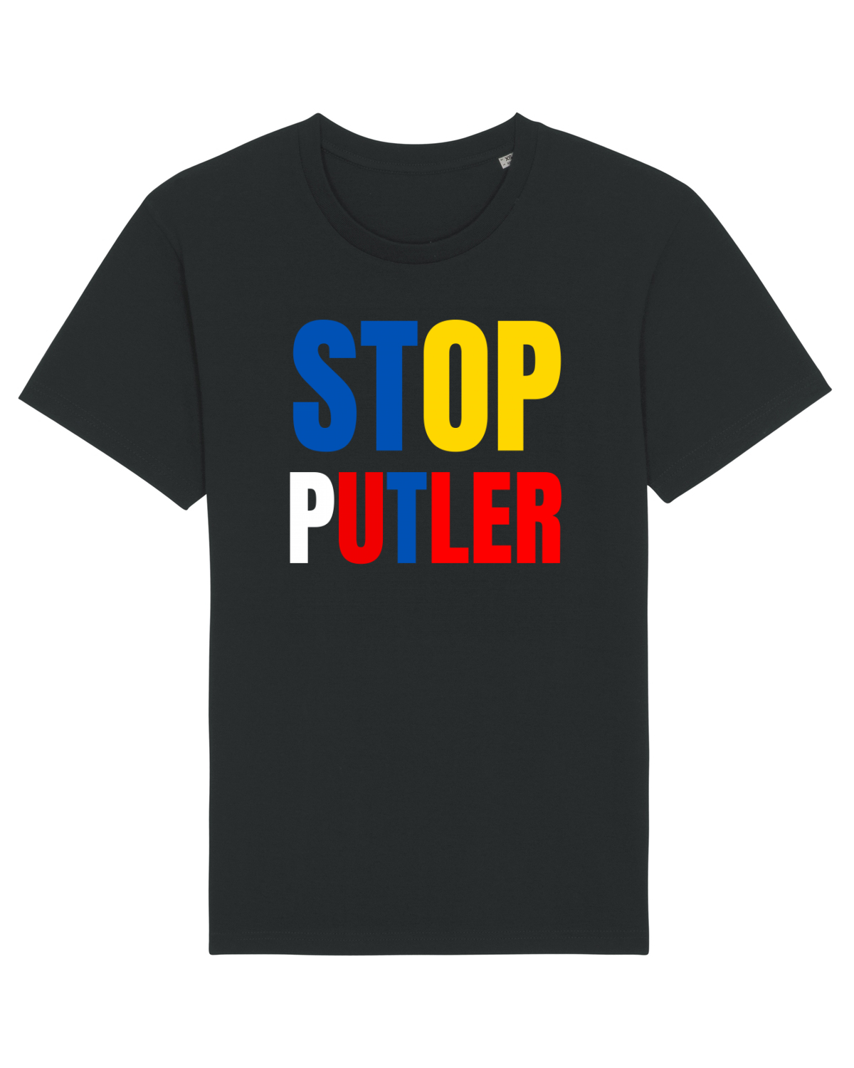 Tricou mânecă scurtă Unisex Rocker Black