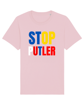 Stop Putler (Putin) Cotton Pink