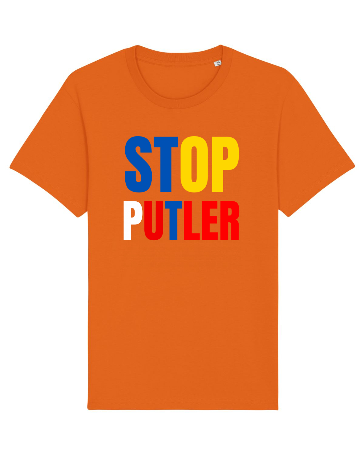 Tricou mânecă scurtă Unisex Rocker Bright Orange