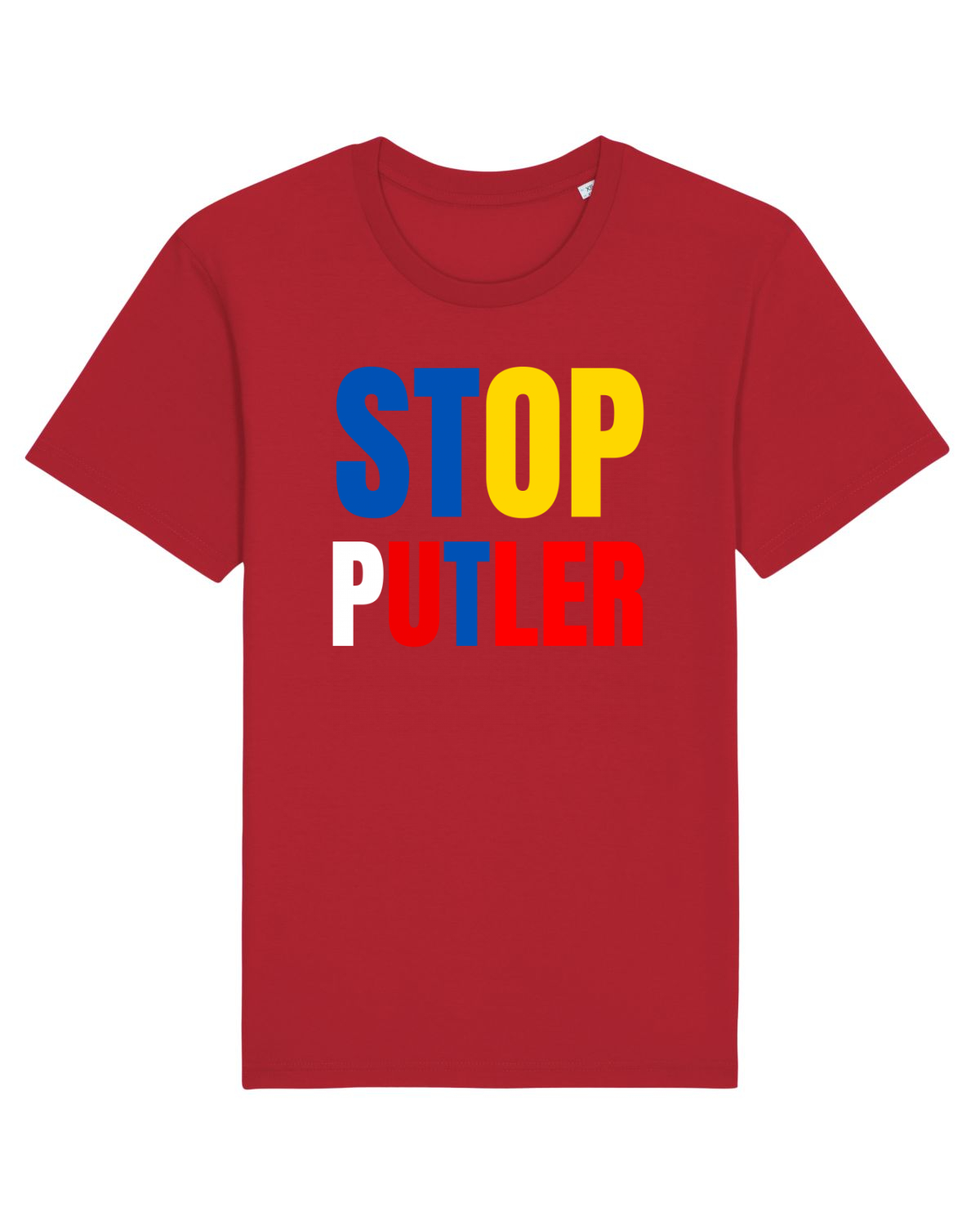 Tricou mânecă scurtă Unisex Rocker Red