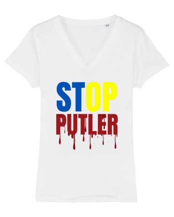 Stop Putler (Putin) White