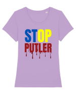 Stop Putler (Putin) Tricou mânecă scurtă guler larg fitted Damă Expresser