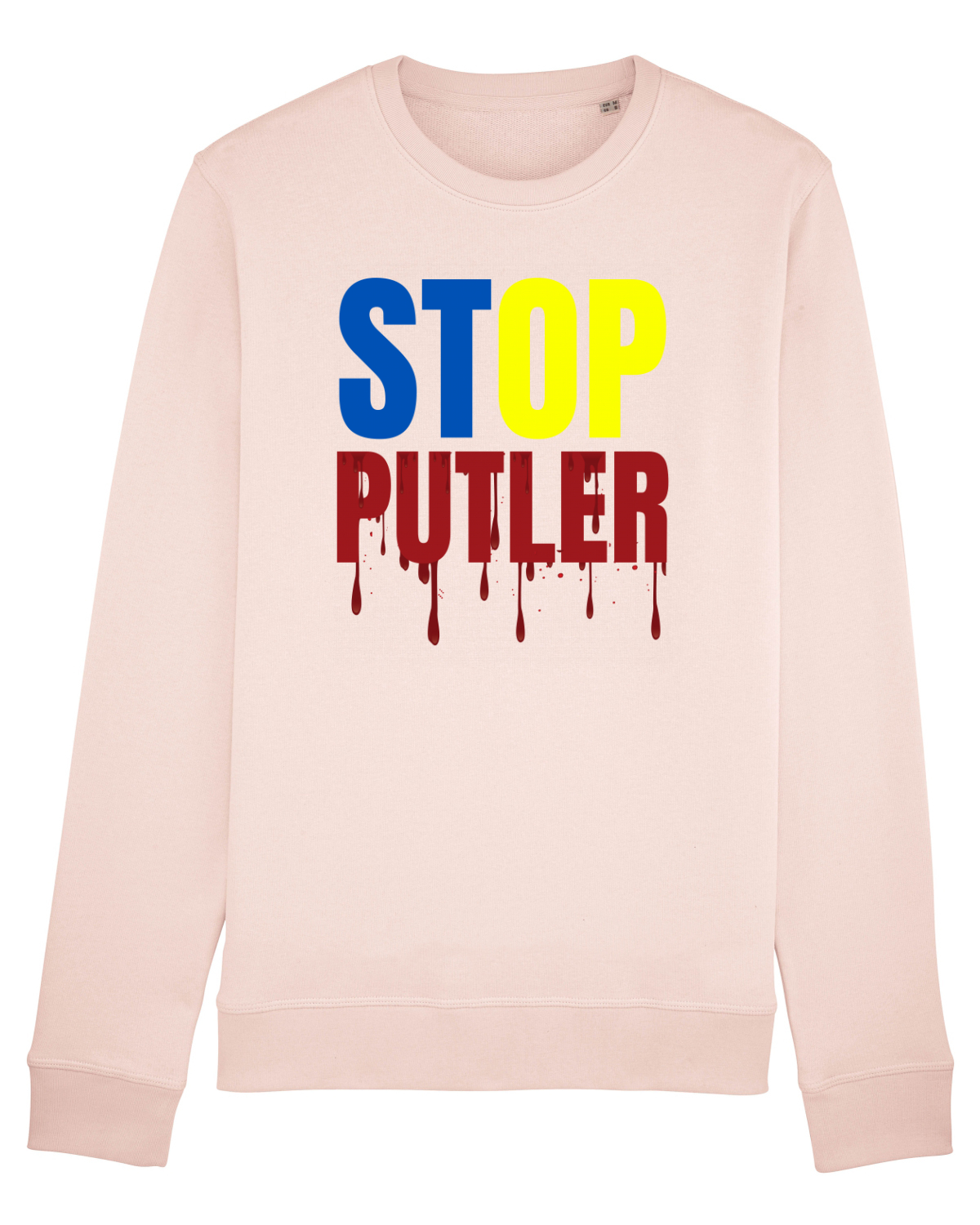 Bluză mânecă lungă Unisex Rise Candy Pink