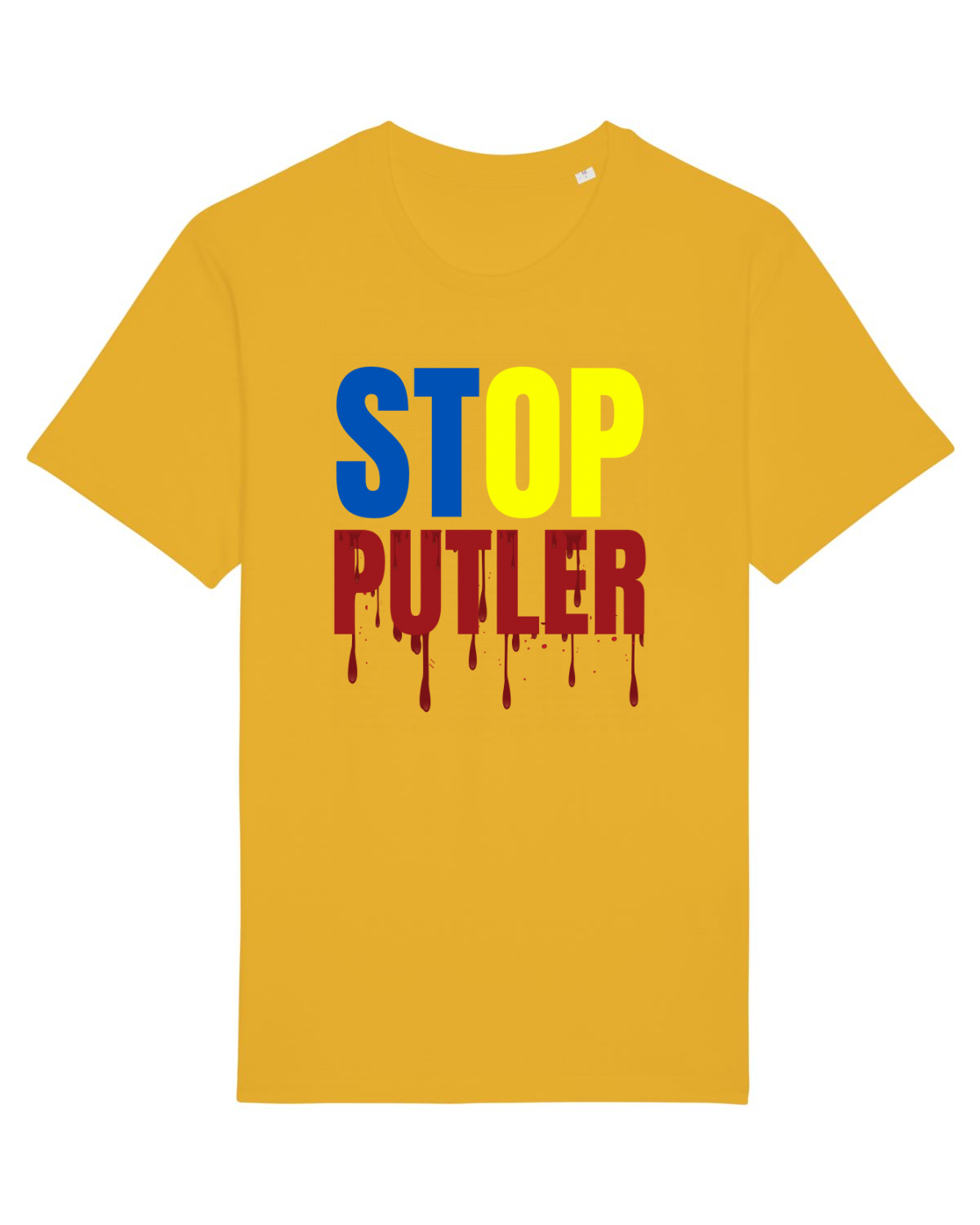 Tricou mânecă scurtă Unisex Rocker Spectra Yellow