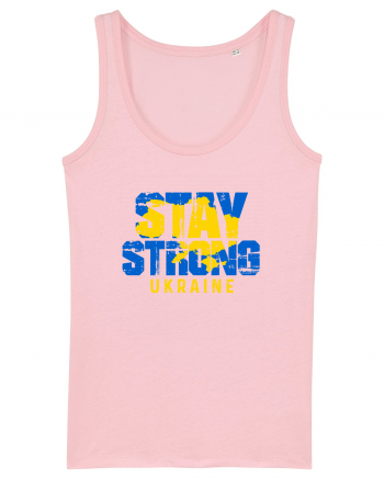 Stay Strong Ukraine Cotton Pink