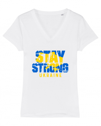 Stay Strong Ukraine White