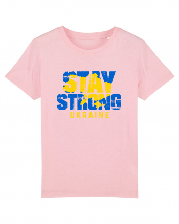 Stay Strong Ukraine Cotton Pink