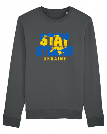 Stay Strong Ukraine Anthracite