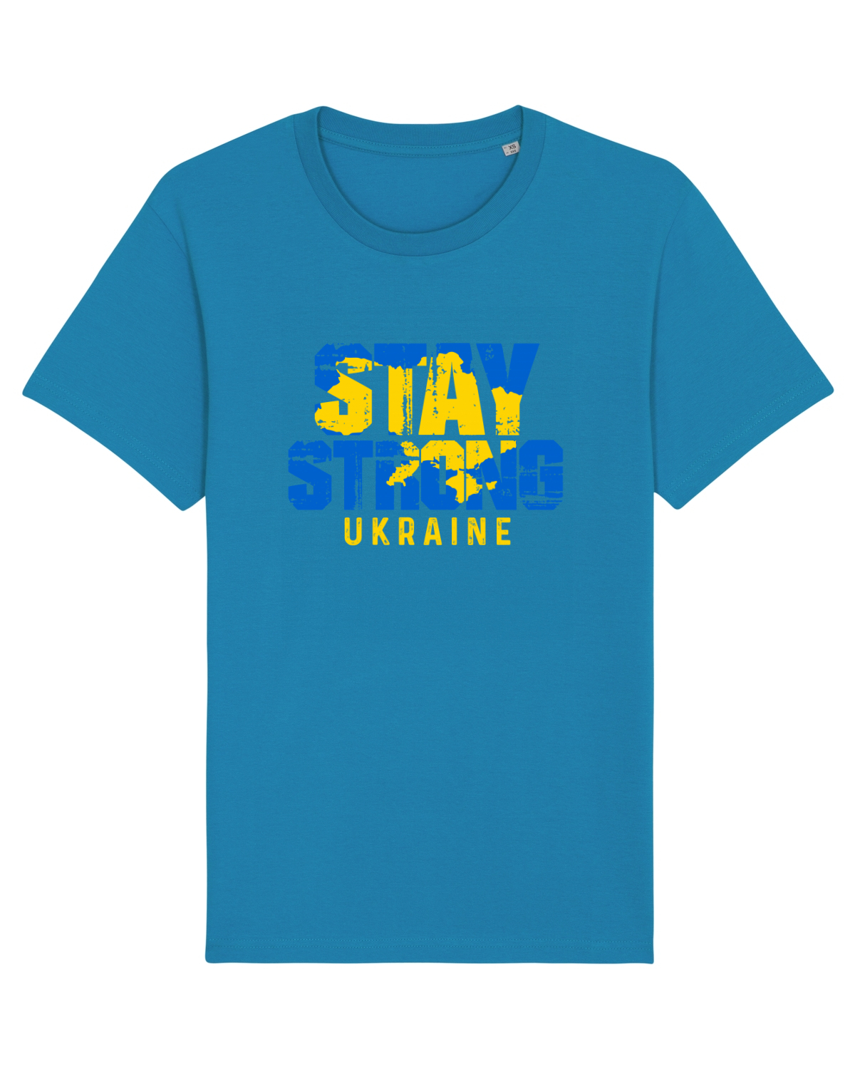 Tricou mânecă scurtă Unisex Rocker Azur