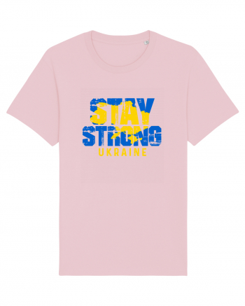 Stay Strong Ukraine Cotton Pink