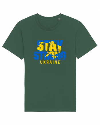 Stay Strong Ukraine Bottle Green