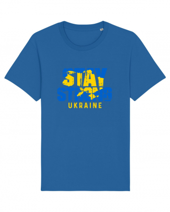 Stay Strong Ukraine Royal Blue