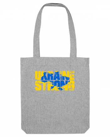 Ukraine Strong Heather Grey