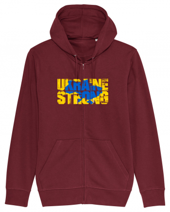 Ukraine Strong Burgundy