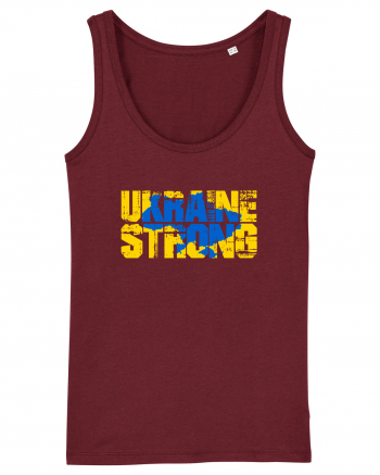 Ukraine Strong Burgundy