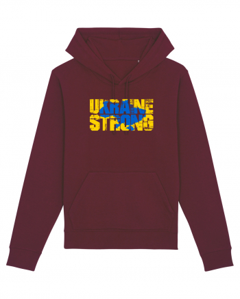 Ukraine Strong Burgundy