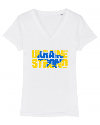 Ukraine Strong White