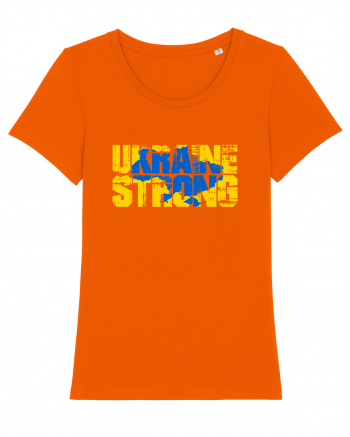 Ukraine Strong Bright Orange