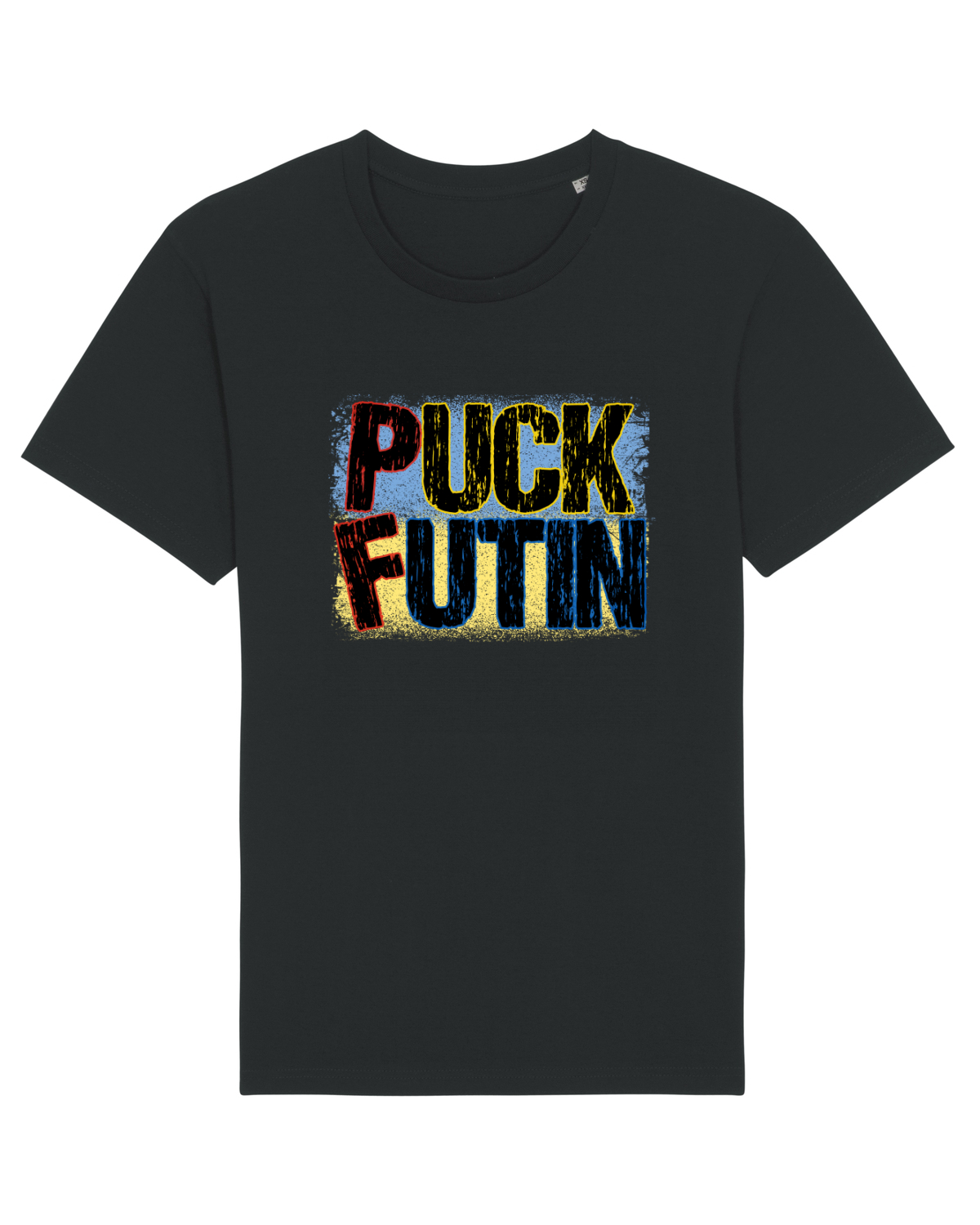 Tricou mânecă scurtă Unisex Rocker Black